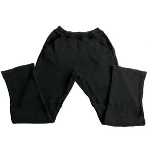 Urban Outfitters Out From Under Felicity Pants XS Black Thermal Waffle Pull On